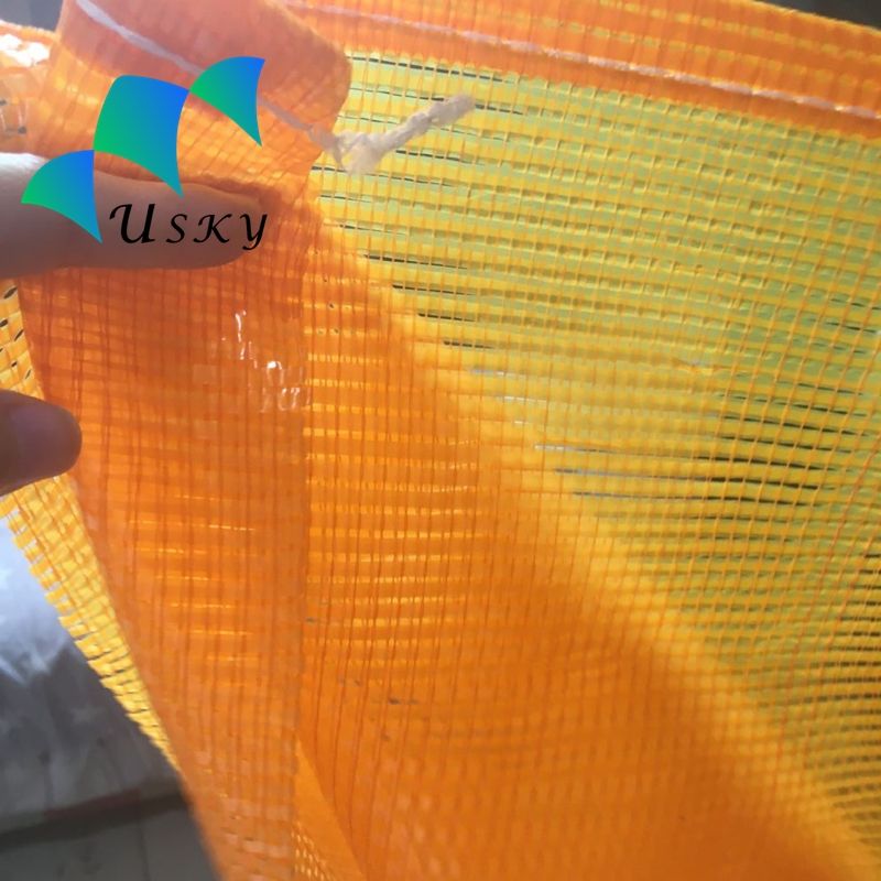 SACCO RETE RASCHEL PER ORTAGGI CON LACCETTO CM 52x78 - Foto 8