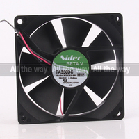 Kipas Pendingin Nidec 12V 48V DC24V 0.28A EC AC 90x90x25mm 9CM 9025 Profesional Industri Ventilasi TA350DC M34261-68L
