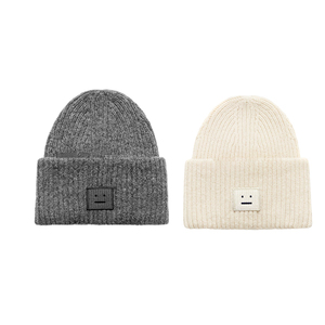 Hot Bán Thêu Vá Cuff Beanie <span class=keywords><strong>Hat</strong></span> Thể Thao Ngoài Trời Thời Trang Dệt Kim <span class=keywords><strong>Hat</strong></span> Tùy Chỉnh Mùa Đông Skull Cap - Product Image 6