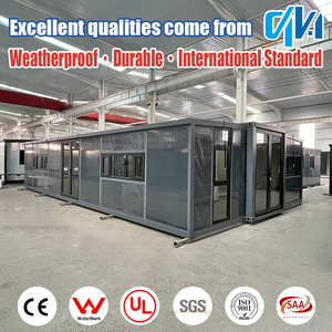 <span class=keywords><strong>Casa</strong></span> Prefabbricata Espandibile in Acciaio Leggero <span class=keywords><strong>da</strong></span> 20Ft 40Ft Pronta per la Spedizione, <span class=keywords><strong>Casa</strong></span> Pieghevole Modulare Portatile - Product Image 2