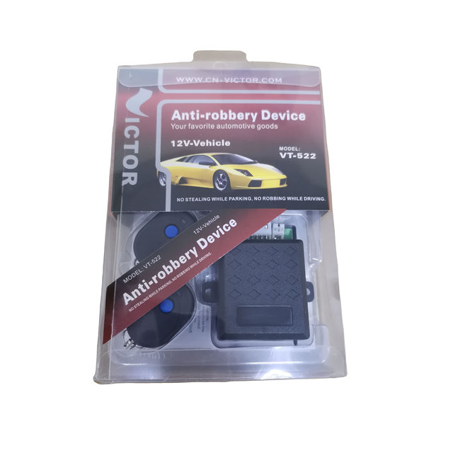 HMZ Wireless One-Way Ignition Control Car Engine Immobilizer Anti Robbery Device with 433.92 Vehicle Alarms DC 12V