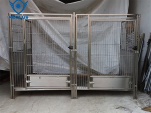 Doppia porta per il cane da esterno per interno canile impermeabile cane cuccia al coperto cane Pet House per esterno - Product Image 5