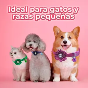 Set di 3 collari regolabili per cani e gatti, confortevoli, 16-32 cm - Product Image 3