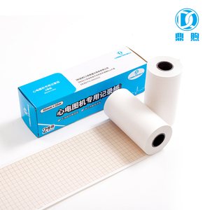 80mm*20m Top Verkochte Thermische Grafiekpapier Medische Registratie <span class=keywords><strong>ECG</strong></span> Papier voor <span class=keywords><strong>ECG</strong></span> Apparaat - Product Image 2