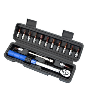 Công cụ sửa chữa cờ lê mô-men xoắn 15 mảnh cờ lê đặt trước mô-men xoắn chính xác cao 2-24n. M mô-men xoắn điều chỉnh 1/4inch cờ lê - Product Image 2