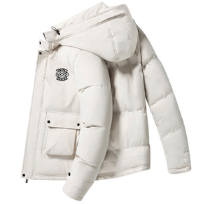 <span class=keywords><strong>2023</strong></span> venta al por mayor ropa de abrigo al aire libre personalizado invierno utilidad burbuja abrigo capucha chaqueta acolchada para hombres - Product Image 1