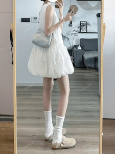 Robes décontractées à la mode pour femmes en coton doux ou en mélanges offrant OEM ODM avec impression de logo, choix de tissu de sélection de couleur - Product Image 2