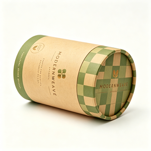 Food Grade Rigid Cardboard Round Tube <b>Box</b> for Matcha Green Tea Powder Packaging Custom Logo Airtight Canister - Product Image 4