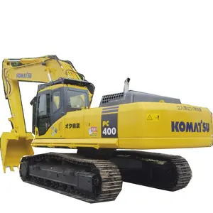 Kullanılan düşük fiyat büyük ekipman 40Ton kullanılan ekskavatörler hafriyat mühendislik makineleri japonya Komatsu PC400-7