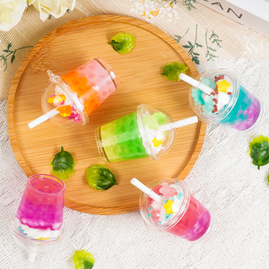 Modelos de Bebidas en Miniatura al por Mayor, Manualidades de Plástico con Forma de Comida, Figuras de Té Falsas, Exhibición de Botellas de Acrílico, Escaparates de Tiendas de Postres, Fotografía - Product Image 3