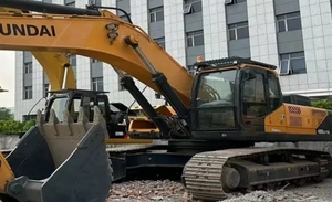 Excavadora Hyundai usada, excavadora sobre orugas, ingeniería, maquinaria de construcción, gran oferta - Product Image 2