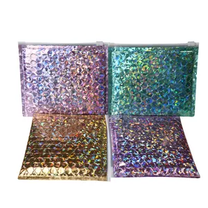 zip polybag ziplock clear air poly mailer bag packing holographic poly insulated thermal bubble mailers makeup mailing bags