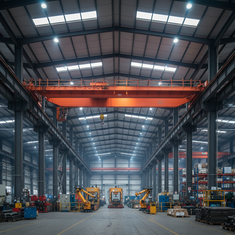 Steel Factory Electric Magnetic Lifter Overhead