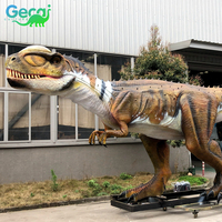 Gecai robot dinosaure grandeur nature dinosaures animatronique modèle statue grandeur nature sculptures de dinosaures