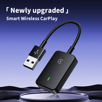 Adaptor USB Wireless CarPlay Android Auto KYERE untuk iPhone, Plug and Play, Koneksi Bluetooth Cepat dan Stabil, Respon Lancar