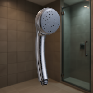 Pommeau de douche à jet unique, diamètre 71 mm, hauteur 7,5 cm, longueur 12 cm - Product Image 3