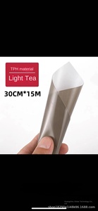 ฟิล์มกันรอยไฟหน้าและไฟท้ายรถยนต์ TPU สีดำรมควัน เปลี่ยนสีได้ทั้งม้วน จากประเทศจีน - Product Image 2