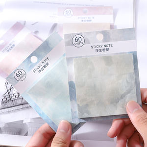 Note adhésive en papier imprimé personnalisé, note adhésive, design ciel étoilé mignon, coloré, pièces - Product Image 5