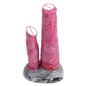 YOCY Centaur Doble Dildo, Juguetes Anales, Sex Shop, Estimulador Vaginal, Masajeador Anal, Fantasía Erótica, Pene para Mujeres Lesbianas, Hombres Gay - Product Image 4