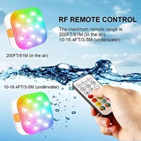Dropshipping Shopify Fulfillment Products 2025 Lampes sous-marines rechargeables LED Submersible Swimming Pool Lights