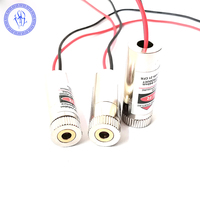 Module de Diode Laser à faisceau droit, lot de 2 pièces, 5mw 650nm, pointeur rouge, pour bricolage