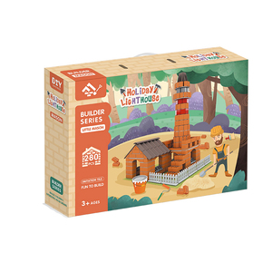 Конструктор «сделай сам», китайская вилла, игрушечный цементный Детский конструктор, многоразовый - Product Image 5