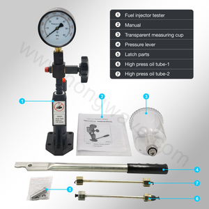 S60H Düsenöl-Einspritz <span class=keywords><strong>tester</strong></span> zum Einstellen von kalibrieren dem Dieselmotor-Einspritzventil-Test zubehör - Product Image 4