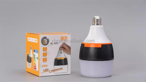 30 Вт E27 Светодиодная аварийная лампа с перезаряжаемой батареей 2400 мАч Съемная лампа 85 265 В широкий диапазон напряжения энергосберегающая резервная лампа - Product Image 5