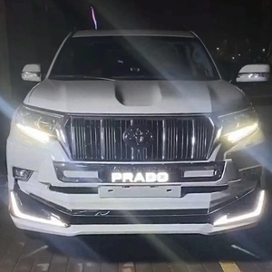 Kit de Carrocería de PP para Toyota Land <span class=keywords><strong>Cruiser</strong></span> Prado Fj150 2016-2022, Parachoques Delanteros Pequeños con LED - Product Image 1