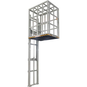 Tables élévatrices hydrauliques résidentielles durables, alimentées en courant alternatif, en acier au carbone, fonctionnement simple, élévateur de marchandises pour la maison, les magasins, l'industrie - Product Image 2