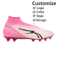 Chaussures de football personnalisées OEM confortables, professionnelles, de qualité supérieure, à la mode, pour hommes