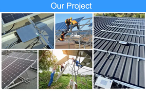 Vollschwarzes 600 W 800 W Solarpanel-Kit-System für Balkonkraftwerk - Product Image 5