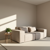 Canapé de style nordique, ensembles de canapés à compression sous vide, peuvent être librement combinés pour une utilisation dans les salons, les villas et les meubles de maison.