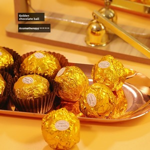 Bougie en cire de soja parfumée au chocolat <span class=keywords><strong>Ferrero</strong></span> faite à la main cadeau d'anniversaire moderne jouet artificiel à la mode pour la décoration de la maison transfrontalière - Product Image 3