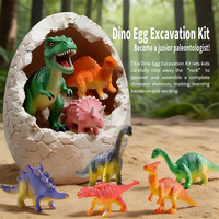 Kit de Excavación de Fósiles de Dinosaurios de PVC al por Mayor, Escala 1/12, 2000 Piezas, Caja Misteriosa de Bloques de Excavación para Niños, Venta al por Mayor