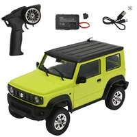 SJY-HG4-53 Coche RC Eléctrico Listo para Usar, Escala 1/16, JIMNY, Vehículo Todoterreno, 2.4Ghz, 4 Canales, Control Remoto de 60M, Cable USB, Aleación