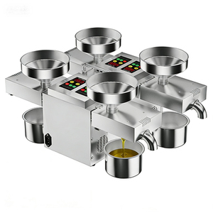 Prensa <span class=keywords><strong>de</strong></span> <span class=keywords><strong>Aceite</strong></span> Doméstica <span class=keywords><strong>de</strong></span> 4 Cabezas con Modo <span class=keywords><strong>de</strong></span> Prensado en Frío y en Caliente para una Cocina Saludable en Familia - Product Image 4