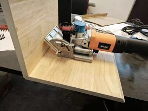 Machine à rainurer portative de haute précision, machine à tenonner le <span class=keywords><strong>bois</strong></span> à angle réglable, fraise à rainurer <span class=keywords><strong>Lamello</strong></span> - Product Image 5