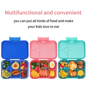 Loncheras Bento Personalizadas, Portátiles, de Diseño Nuevo, de Plástico, para Niños, Adultos y Estudiantes - Product Image 2