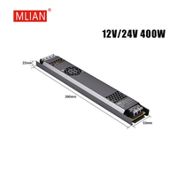 Oferta Especial: Fuente de Alimentación Conmutada DC-DC de 150W, 200W, 400W, 500W, 100W, 50W, 300W, 60Hz con Salida Única de 150 Amperios, 12V, 110V/230V para LED
