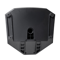 Haut-parleur actif professionnel de 15 pouces en plastique durable avec amplificateur de classe D et Bluetooth TWS, 500W RMS, portable, prise en charge du logo personnalisé
