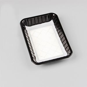 Almohadillas Absorbentes de Agua para Carne, Ecológicas, de Grado Alimenticio, 130 mm x 90 mm, 3000 Unidades por Caja, 40 ml/unidad, Extienden la Vida Útil, Misource, 1~3 Días - Product Image 1