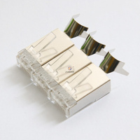 Connecteurs de câble torsadés (RJ45) 2 ports RJ11 Fournisseur.html Connecteur modulaire RJ45 Cat8