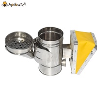 Acier inoxydable Mini abeille fumeur-abeille ruche apiculteur fumeur à vendre-fournitures d'outils d'apiculture en gros