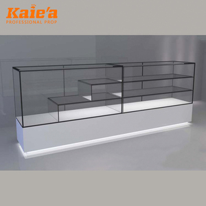 Design moderne de mobilier d'intérieur pour boutique de téléphonie mobile, <span class=keywords><strong>comptoir</strong></span> d'exposition de téléphones portables en MDF - Product Image 4