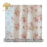 Tissu de rideau imprimé tissé multi-scènes, poids moyen, tissu décoratif assorti pour fenêtres, vente en gros pour les magasins de quincaillerie et de quincaillerie d'ameublement
