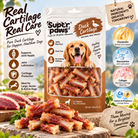 Friandises pour chiens à base de cartilage de canard et de viande naturelles, riches en protéines, pour la santé des articulations, friandises à mâcher pour chiens