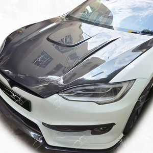 Nuevo Kit <span class=keywords><strong>de</strong></span> Carrocería para <span class=keywords><strong>Tesla</strong></span> Model S, Mejora <span class=keywords><strong>de</strong></span> Fibra <span class=keywords><strong>de</strong></span> <span class=keywords><strong>Carbono</strong></span>, Cubierta del <span class=keywords><strong>Motor</strong></span>, Accesorios Modificados - Product Image 4