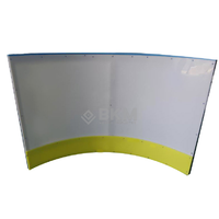 Feuille de plastique écologique en polyéthylène haute densité patinoire synthétique Dasher Board
