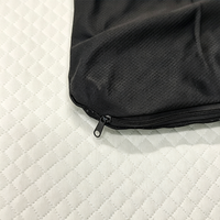 Coussin carré respirant en TPE avec maille anti-acariens à fermeté moyenne pour chaise de bureau, voiture et usage multi-scènes